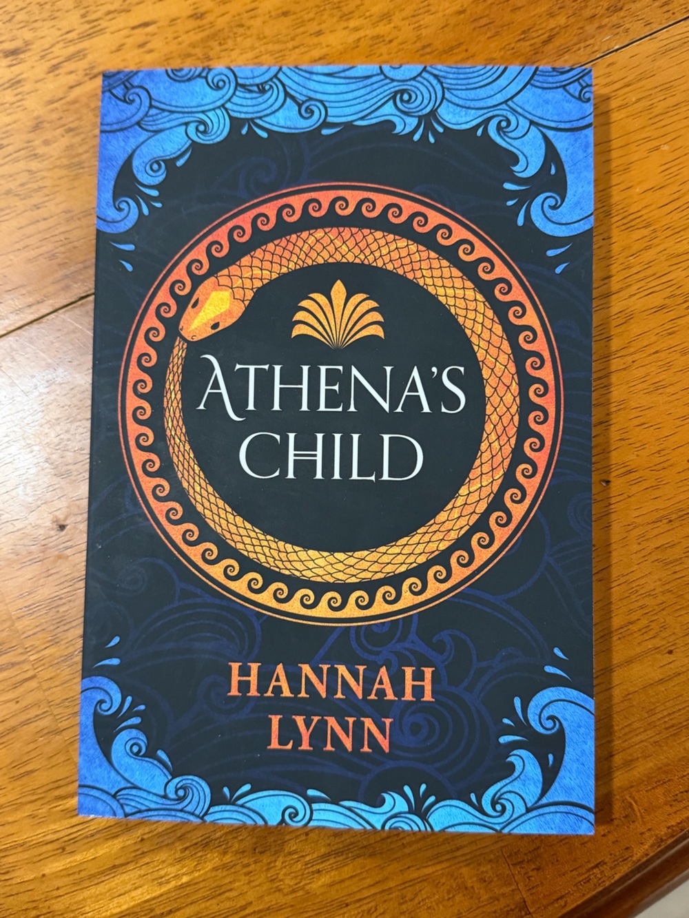 Athena's Child Paperback Book - Black & Orange Cover